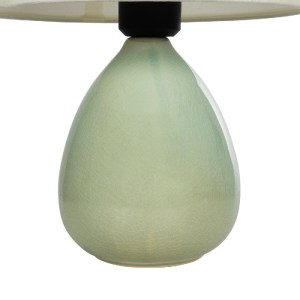 glo-204-0182-204_0182_7 GLOBOSTAR® CESTA 204-0182 ΜΟΝΤΕΡΝΟ ΕΠΙΤΡΑΠΕΖΙΟ ΦΩΤΙΣΤΙΚΟ ΠΟΡΤΑΤΙΦ ΜΕ ΝΤΟΥΙ 1 X E27 AC 220-240V IP20 - ΛΑΔΙ & ΜΠΕΖ - Μ17 X Π17 X Υ23CM
