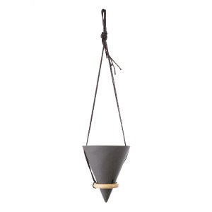 glo-20466-20466_4 GLOBOSTAR® ARTIFICIAL GARDEN AIGINA 20466 ΚΡΕΜΑΣΤΟ ΠΗΛΙΝΟ ΚΕΡΑΜΙΚΟ ΚΑΣΠΩ ΓΛΑΣΤΡΑ - FLOWER 