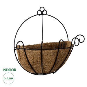 glo-20482-20482_0 GLOBOSTAR® ARTIFICIAL GARDEN KOUFONISIA 20482 ΕΠΙΤΟΙΧΙΟ ΚΑΣΠΩ ΓΛΑΣΤΡΑ - FLOWER POT ΑΠΟ ΦΛΟ