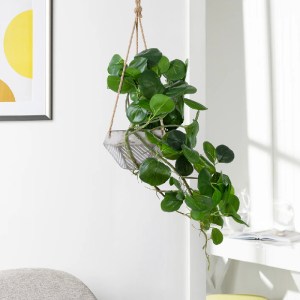 glo-20490-94776e_20599_20490 GLOBOSTAR® ARTIFICIAL GARDEN SARAKINIKO 20490 ΚΡΕΜΑΣΤΟ ΠΗΛΙΝΟ ΚΕΡΑΜΙΚΟ ΚΑΣΠΩ ΓΛΑΣΤΡΑ - FLO