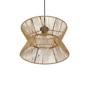 glo-205-0055-205_0055_5.webp GLOBOSTAR® UPCONE 205-0055 BOHO ΚΡΕΜΑΣΤΟ ΦΩΤΙΣΤΙΚΟ ΟΡΟΦΗΣ ΜΕ ΝΤΟΥΙ 1 X E27 AC 220-240V IP2