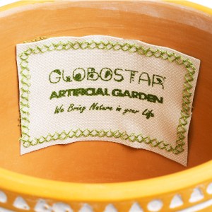 glo-20506-20506_6 GLOBOSTAR® ARTIFICIAL GARDEN JAIPUR 20506 ΔΙΑΚΟΣΜΗΤΙΚΟ ΚΕΡΑΜΙΚΟ ΚΑΣΠΩ ΓΛΑΣΤΡΑ - FLOWER POT