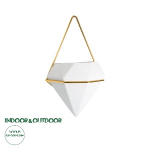 glo-20533-20533_0 GLOBOSTAR® ARTIFICIAL GARDEN LOUVRE 20533 ΔΙΑΚΟΣΜΗΤΙΚΟ ΚΕΡΑΜΙΚΟ ΚΑΣΠΩ ΓΛΑΣΤΡΑ - FLOWER POT