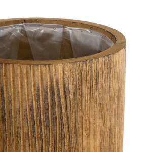glo-20555-20555_5 GLOBOSTAR® ARTIFICIAL GARDEN JAMAICA 20555 ΔΙΑΚΟΣΜΗΤΙΚΟ ΞΥΛΙΝΟ ΚΑΣΠΩ ΓΛΑΣΤΡΑ - FLOWER POT 