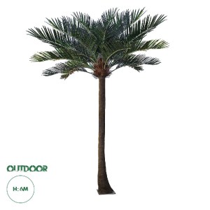glo-20595-20595_0 GLOBOSTAR® ARTIFICIAL GARDEN COCONUT PALM TREE 20595 ΤΕΧΝΗΤΟ ΔΙΑΚΟΣΜΗΤΙΚΟ ΦΟΙΝΙΚΟΔΕΝΤΡΟ ΚΟ