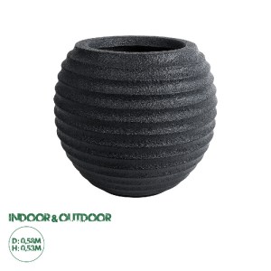 glo-20713-20713_0 GLOBOSTAR® ARTIFICIAL GARDEN ILAEIRA 20713 ΕΠΙΔΑΠΕΔΙΟ ΠΟΛΥΕΣΤΕΡΙΚΟ ΤΣΙΜΕΝΤΕΝΙΟ ΚΑΣΠΩ ΓΛΑΣΤ
