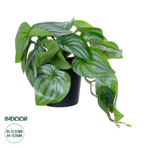 glo-20953-20953_0 GLOBOSTAR® ARTIFICIAL GARDEN STRAWBERRY PLANT 20953 ΔΙΑΚΟΣΜΗΤΙΚΟ ΦΥΤΟ ΦΡΑΟΥΛΑ Φ23 X Υ16CM