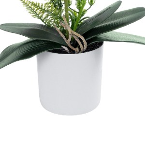 glo-21079-21079_4 GLOBOSTAR® ARTIFICIAL GARDEN PINK + FUCHSIA ORCHID 21079 ΔΙΑΚΟΣΜΗΤΙΚΟ ΦΥΤΟ ΡΟΖ - ΦΟΥΞΙΑ ΟΡ