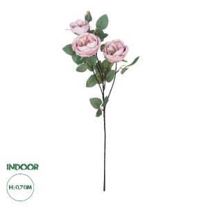 glo-21184-21184_0 GLOBOSTAR® ARTIFICIAL GARDEN PINK CLIMBING ROSE BRANCH 21184 ΤΕΧΝΗΤΟ ΔΙΑΚΟΣΜΗΤΙΚΟ ΚΛΑΔΙ ΤΡ