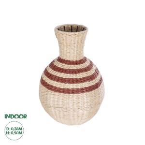 glo-21231-21231_0 GLOBOSTAR® ARTIFICIAL GARDEN PALERMO 21231 ΔΙΑΚΟΣΜΗΤΙΚΟ ΠΛΕΚΤΟ ΚΑΛΑΘΙ - ΚΑΣΠΩ ΓΛΑΣΤΡΑ - FL