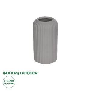 glo-21257-21257_0.webp GLOBOSTAR® ARTIFICIAL GARDEN LOVINA 21257 ΔΙΑΚΟΣΜΗΤΙΚΟ ΚΕΡΑΜΙΚΟ ΒΑΖO ΓΚΡΙ Π9 X Μ9 X Υ16 CM