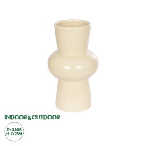 glo-21258-21258_0.webp GLOBOSTAR® ARTIFICIAL GARDEN DESERT 21258 ΔΙΑΚΟΣΜΗΤΙΚΟ ΚΕΡΑΜΙΚΟ ΒΑΖO ΜΠΕΖ Π14 X Μ14 X Υ25 