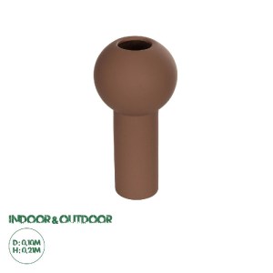 glo-21260-21260_0.webp GLOBOSTAR® ARTIFICIAL GARDEN COSTA RICA 21260 ΔΙΑΚΟΣΜΗΤΙΚΟ ΚΕΡΑΜΙΚΟ ΒΑΖO ΚΑΦΕ Π10 X Μ10 X 