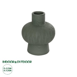 glo-21264-21264_0.webp GLOBOSTAR® ARTIFICIAL GARDEN MALACHITE 21264 ΔΙΑΚΟΣΜΗΤΙΚΟ ΚΕΡΑΜΙΚΟ ΒΑΖO ΓΚΡΙ Π13 X Μ13 X Υ