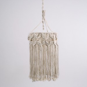 glo-36206-36206_4 GLOBOSTAR® CONGO 36206 BOHO ΚΡΕΜΑΣΤΟ ΦΩΤΙΣΤΙΚΟ ΜΑΚΡΑΜΕ ΜΟΝΟΦΩΤΟ 1 X E27 IP20 ΜΠΕΖ ΥΦΑΣΜΑ -