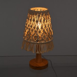 glo-36210-36210_2 GLOBOSTAR® RWANDA 36210 VINTAGE ΕΠΙΤΡΑΠΕΖΙΟ ΦΩΤΙΣΤΙΚΟ ΠΟΡΤΑΤΙΦ ΜΟΝΟΦΩΤΟ BOHO - ΜΑΚΡΑΜΕ ΠΛΕ