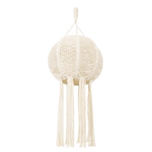 glo-36214-36c018_36214_0 GLOBOSTAR® 36214 EGYPT BOHO ΚΑΠΕΛΟ ΦΩΤΙΣΤΙΚΟΥ- ΜΑΚΡΑΜΕ ΠΛΕΚΤΟ ΧΕΙΡΟΠΟΙΗΤΟ ΜΠΕΖ ΣΧΟΙΝΙ Μ30 
