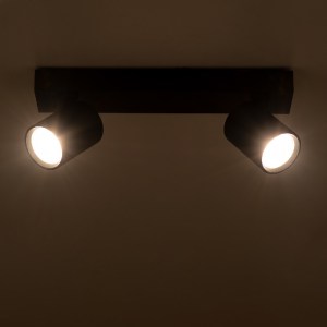 glo-60346-60346_9 GLOBOSTAR® LEONARDO 60346 ΜΟΝΤΕΡΝΟ ΦΩΤΙΣΤΙΚΟ ΟΡΟΦΗΣ ΡΑΓΑ ΜΕ ΚΙΝΟΥΜΕΝΑ ΣΠΟΤ LED SPOT DOWNLI