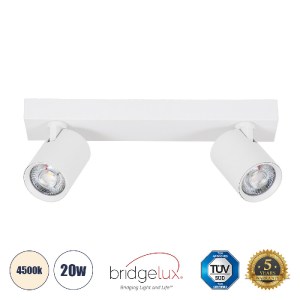 glo-60347-60347_00 GLOBOSTAR® LEONARDO 60347 ΜΟΝΤΕΡΝΟ ΦΩΤΙΣΤΙΚΟ ΟΡΟΦΗΣ ΡΑΓΑ ΜΕ ΚΙΝΟΥΜΕΝΑ ΣΠΟΤ LED SPOT DOWNLI