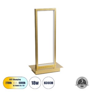 glo-60462-60462_00 GLOBOSTAR® CORNELIE 60462 ΕΠΙΤΡΑΠΕΖΙΟ ΦΩΤΙΣΤΙΚΟ LED CCT 18W 1980LM 200° AC 220-240V - ΕΝΑΛ