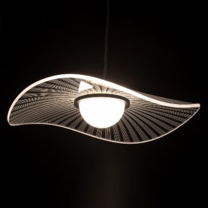 glo-60974-60974_2 GLOBOSTAR® ACRYLICA 60974 ΚΡΕΜΑΣΤΟ ΦΩΤΙΣΤΙΚΟ ΟΡΟΦΗΣ DESIGN LED CCT 20W 2240LM 360° AC 220-