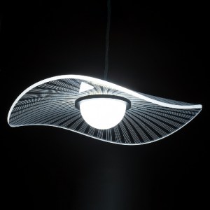 glo-60974-60974_4 GLOBOSTAR® ACRYLICA 60974 ΚΡΕΜΑΣΤΟ ΦΩΤΙΣΤΙΚΟ ΟΡΟΦΗΣ DESIGN LED CCT 20W 2240LM 360° AC 220-
