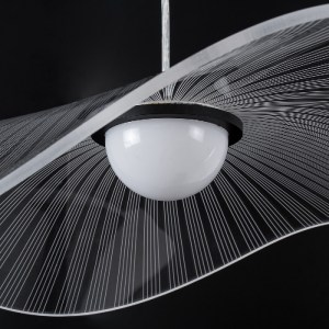 glo-60975-60975_12 GLOBOSTAR® ACRYLICA 60975 ΚΡΕΜΑΣΤΟ ΦΩΤΙΣΤΙΚΟ ΟΡΟΦΗΣ DESIGN LED CCT 20W 2240LM 360° AC 220-