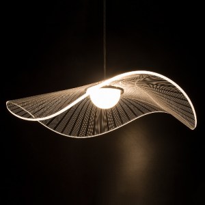 glo-60975-60975_3 GLOBOSTAR® ACRYLICA 60975 ΚΡΕΜΑΣΤΟ ΦΩΤΙΣΤΙΚΟ ΟΡΟΦΗΣ DESIGN LED CCT 20W 2240LM 360° AC 220-