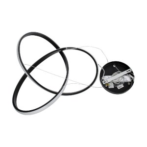glo-61049-61049_6 GLOBOSTAR® DEXTER 61049 ΚΡΕΜΑΣΤΟ ΦΩΤΙΣΤΙΚΟ ΟΡΟΦΗΣ DESIGN LED CCT 72W 8064LM 300° AC 220-24