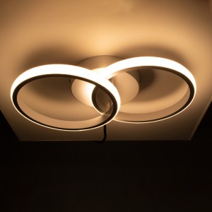glo-61059-61059_5 GLOBOSTAR® CORA 61059 ΜΟΝΤΕΡΝΟ ΦΩΤΙΣΤΙΚΟ ΟΡΟΦΗΣ LED 18W 2160LM 300° AC 220-240V IP20 ΡΥΘΜΙ