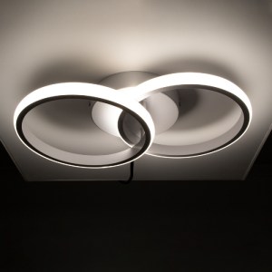 glo-61059-61059_6 GLOBOSTAR® CORA 61059 ΜΟΝΤΕΡΝΟ ΦΩΤΙΣΤΙΚΟ ΟΡΟΦΗΣ LED 18W 2160LM 300° AC 220-240V IP20 ΡΥΘΜΙ