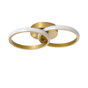 glo-61060-61060_2 GLOBOSTAR® CORA 61060 ΦΩΤΙΣΤΙΚΟ ΟΡΟΦΗΣ DESIGN LED CCT 18W 2160LM 300° AC 220-240V - ΕΝΑΛΛΑ