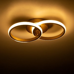 glo-61060-61060_5 GLOBOSTAR® CORA 61060 ΦΩΤΙΣΤΙΚΟ ΟΡΟΦΗΣ DESIGN LED CCT 18W 2160LM 300° AC 220-240V - ΕΝΑΛΛΑ