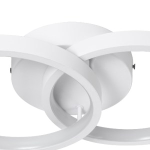 glo-61068-61068_4 GLOBOSTAR® EVA 61068 ΜΟΝΤΕΡΝΟ ΦΩΤΙΣΤΙΚΟ ΟΡΟΦΗΣ LED 16W 1920LM 300° AC 220-240V IP20 ΡΥΘΜΙΖ