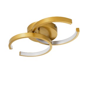glo-61069-61069_3 GLOBOSTAR® EVA 61069 ΜΟΝΤΕΡΝΟ ΦΩΤΙΣΤΙΚΟ ΟΡΟΦΗΣ LED 16W 1920LM 300° AC 220-240V IP20 ΡΥΘΜΙΖ