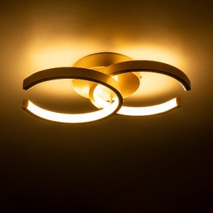 glo-61069-61069_5 GLOBOSTAR® EVA 61069 ΜΟΝΤΕΡΝΟ ΦΩΤΙΣΤΙΚΟ ΟΡΟΦΗΣ LED 16W 1920LM 300° AC 220-240V IP20 ΡΥΘΜΙΖ