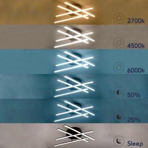 glo-61095-61095_11 GLOBOSTAR® DRACO 61095 ΜΟΝΤΕΡΝΟ ΦΩΤΙΣΤΙΚΟ ΟΡΟΦΗΣ LED 60W 7380LM 120° AC 220-240V IP20 ΡΥΘΜ