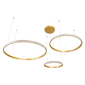 glo-61145-61145_3 GLOBOSTAR® DIAMOND TRIO 61145 ΜΟΝΤΕΡΝΟ ΚΡΕΜΑΣΤΟ ΦΩΤΙΣΤΙΚΟ ΟΡΟΦΗΣ LED 120W 14723LM 360° AC 