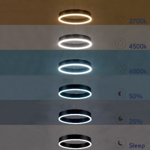 glo-61175-61175_10 GLOBOSTAR® VENOM 61175 ΚΡΕΜΑΣΤΟ ΦΩΤΙΣΤΙΚΟ ΔΑΧΤΥΛΙΔΙ-ΚΥΚΛΟΣ LED CCT 30W 3513LM 120° AC 220-