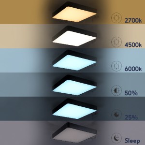 glo-61211-61211_18 GLOBOSTAR® KAMALA 61211-P ΚΡΕΜΑΣΤΗ ΠΛΑΦΟΝΙΕΡΑ ΟΡΟΦΗΣ LED CCT 100W 11020LM 120° AC 220-240V