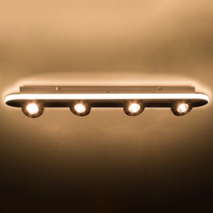 glo-61215-61215_10 GLOBOSTAR® NESPO 61215 ΦΩΤΙΣΤΙΚΟ ΟΡΟΦΗΣ LINEAR DESIGN LED CCT ΜΕ ΚΙΝΟΥΜΕΝΑ ΣΠΟΤ LED SPOT D