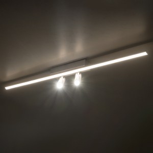 glo-61227-61227_9 GLOBOSTAR® BARETTI 61227 ΦΩΤΙΣΤΙΚΟ ΟΡΟΦΗΣ LINEAR DESIGN LED CCT ΜΕ ΚΙΝΟΥΜΕΝΑ ΣΠΟΤ LED DOWN
