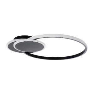 glo-61229-61229_2 GLOBOSTAR® CIRCUO 61229 ΜΟΝΤΕΡΝΟ ΦΩΤΙΣΤΙΚΟ ΟΡΟΦΗΣ LED 75W 8400LM 360° AC 220-240V IP20 ΡΥΘ