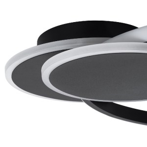 glo-61229-61229_5 GLOBOSTAR® CIRCUO 61229 ΜΟΝΤΕΡΝΟ ΦΩΤΙΣΤΙΚΟ ΟΡΟΦΗΣ LED 75W 8400LM 360° AC 220-240V IP20 ΡΥΘ