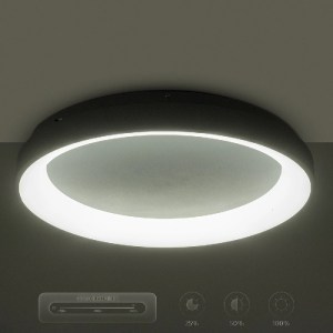 glo-61238-61238_12 GLOBOSTAR® SALEM 61238 ΜΟΝΤΕΡΝΟ ΦΩΤΙΣΤΙΚΟ ΟΡΟΦΗΣ LED 105W 12075LM 120° AC 220-240V IP20 ΡΥΘΜΙΖΟΜΕΝΟ ΛΕΥΚΟ CCT ΜΕ ΧΕΙΡΙΣΤΗΡΙΟ ΑΠΟ 2700K ΕΩΣ 6000K DIMMABLE - LUMILEDS SMD