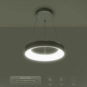 glo-61242-61242_09 GLOBOSTAR® SALEM 61242 ΜΟΝΤΕΡΝΟ ΚΡΕΜΑΣΤΟ ΦΩΤΙΣΤΙΚΟ ΟΡΟΦΗΣ LED 75W 8625LM 120° AC 220-240V IP20 ΡΥΘΜΙΖΟΜΕΝΟ ΛΕΥΚΟ CCT ΜΕ ΧΕΙΡΙΣΤΗΡΙΟ ΑΠΟ 2700K ΕΩΣ 6000K DIMMABLE -