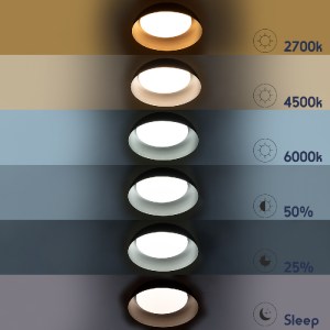 glo-61263-61263_10 GLOBOSTAR® ANATOLIA 61263 ΠΛΑΦΟΝΙΕΡΑ ΟΡΟΦΗΣ LED CCT 60W 6900LM 120° AC 220-240V - ΕΝΑΛΛΑΓΗ