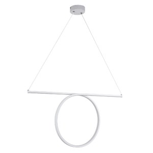 glo-61295-61295_2 GLOBOSTAR® ROME 61295 ΜΟΝΤΕΡΝΟ ΚΡΕΜΑΣΤΟ ΦΩΤΙΣΤΙΚΟ ΟΡΟΦΗΣ LED 24W 2640LM 200° AC 220-240V I