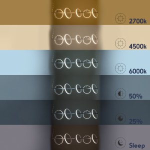 glo-61320-61320_13 GLOBOSTAR® CIRCOLARE 61320 ΚΡΕΜΑΣΤΟ ΦΩΤΙΣΤΙΚΟ ΟΡΟΦΗΣ DESIGN LED CCT 75W 8400LM 360° AC 220