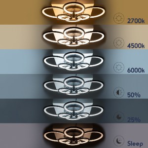 glo-61323-61324_8 GLOBOSTAR® ROYAL-R 61323 ΦΩΤΙΣΤΙΚΟ ΟΡΟΦΗΣ DESIGN LED CCT 135W 16200LM 360° AC 220-240V - Ε